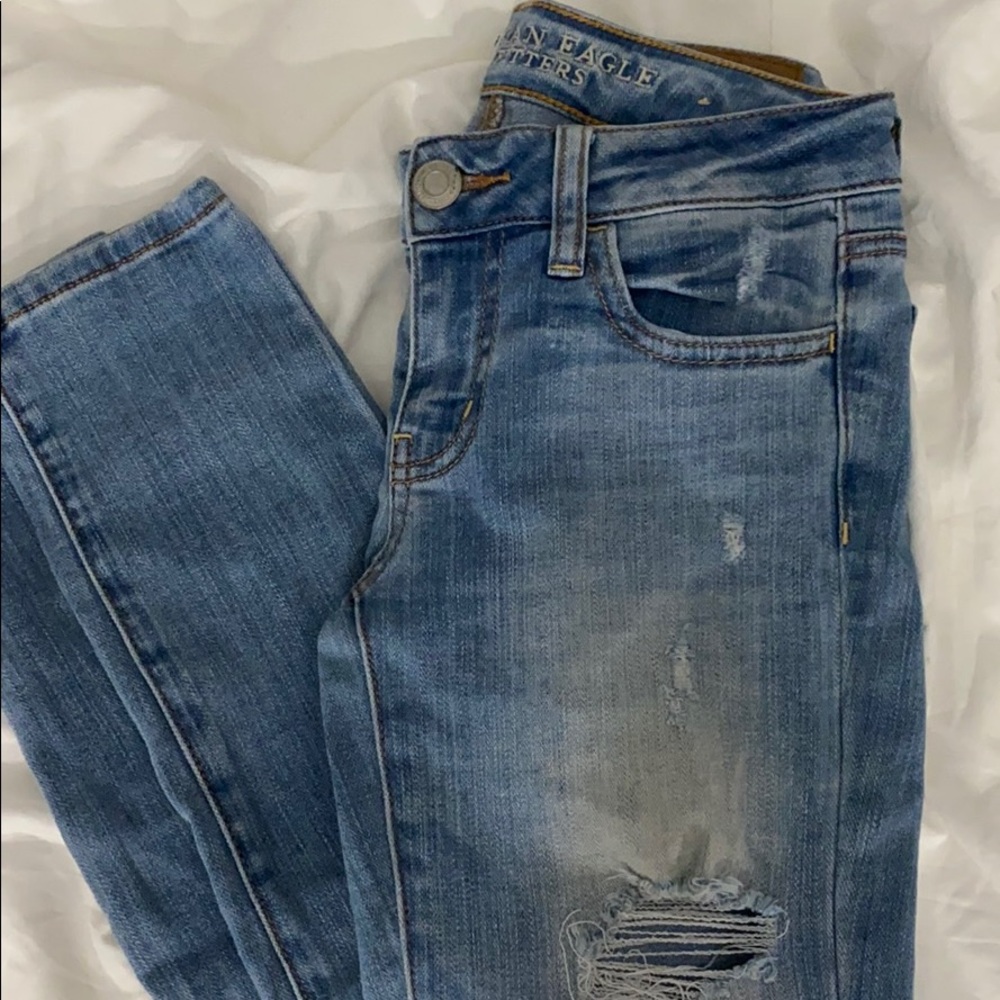 AE ripped jeans